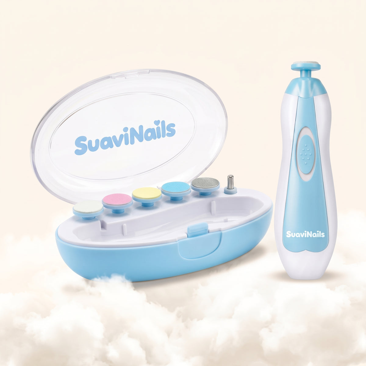 Suavinails™ Lima suave, silenciosa y segura